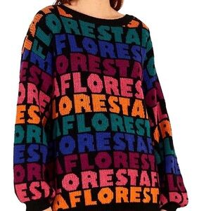 FARM Rio Multicolor Graphic Sweater